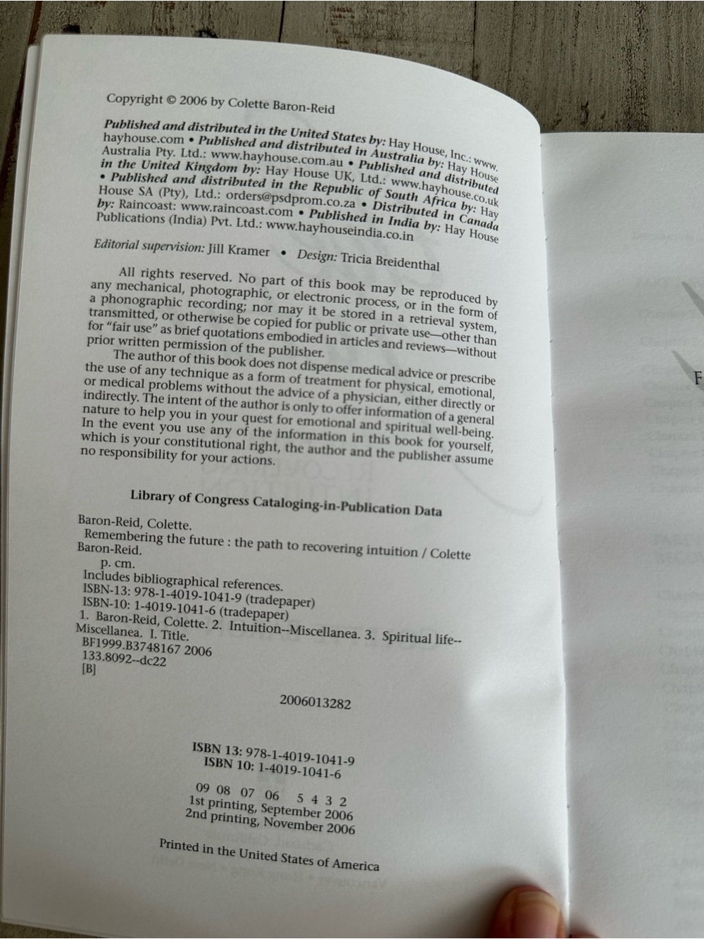 Remembering the Future —  Paperback - Picture 4 of 5